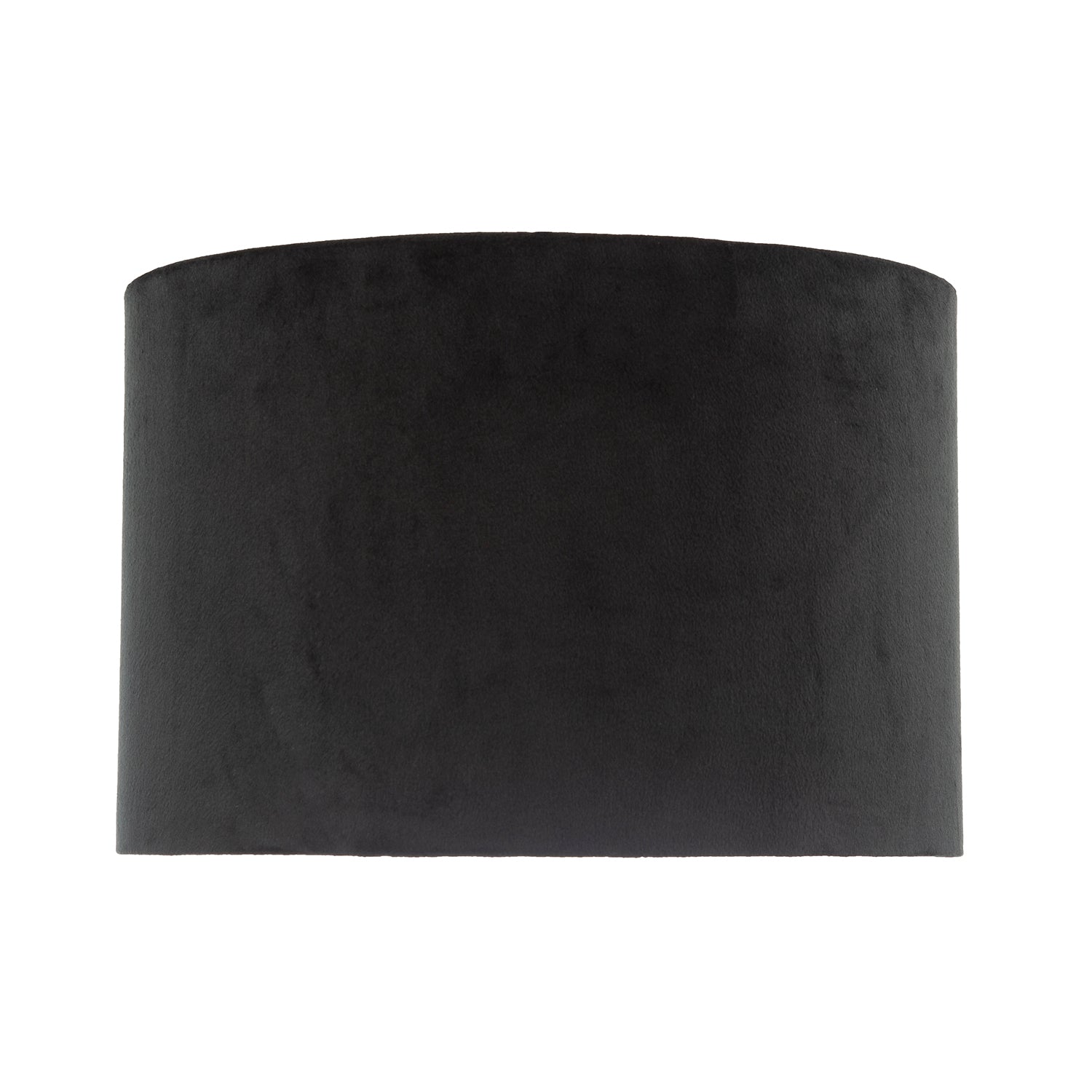 Black Velvet Lamp Shade with Inner Leopard Print Satin Shimmer Lining Image 4