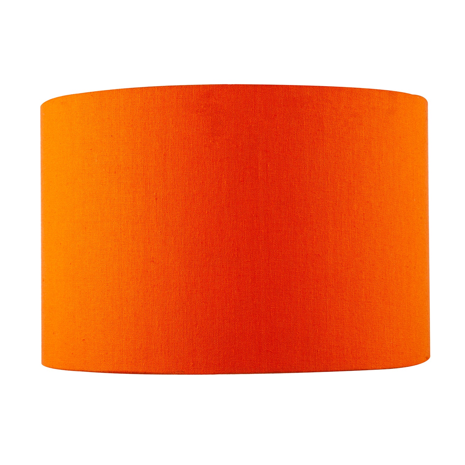 Orange Linen Fabric Lamp Shade with Inner Multi Colour Marble Design Image 8