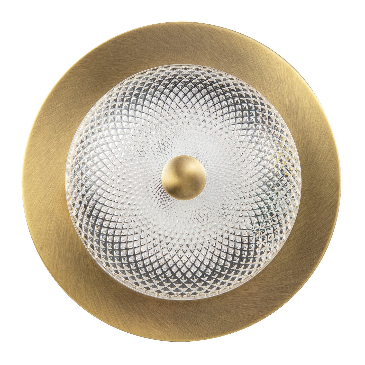 Modern Bathroom Ceiling Light Fitting with Clear Diamond Effect Glass Image 3