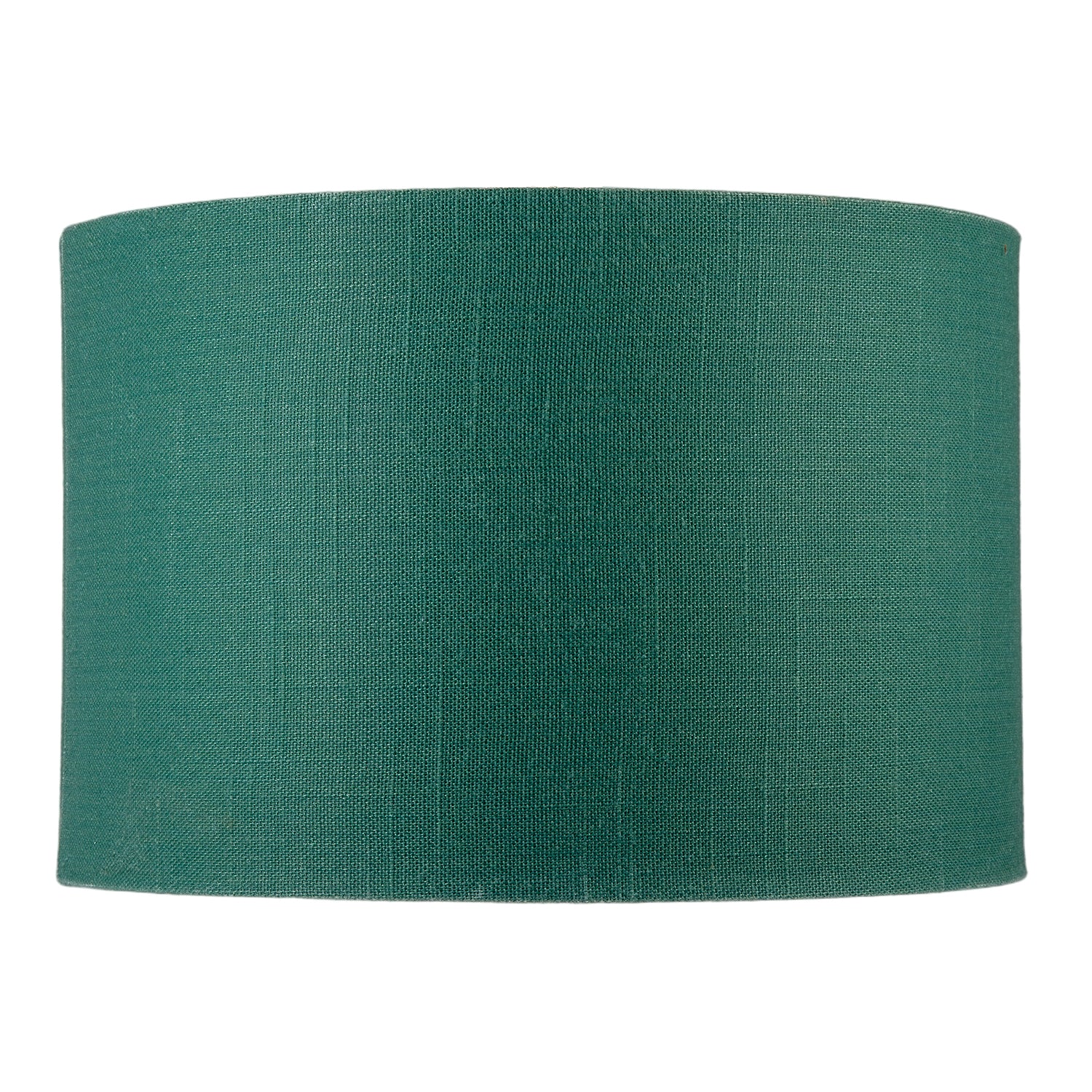Designer Fir Forest Green Textured Linen Fabric Circular Lamp Shade Image 4