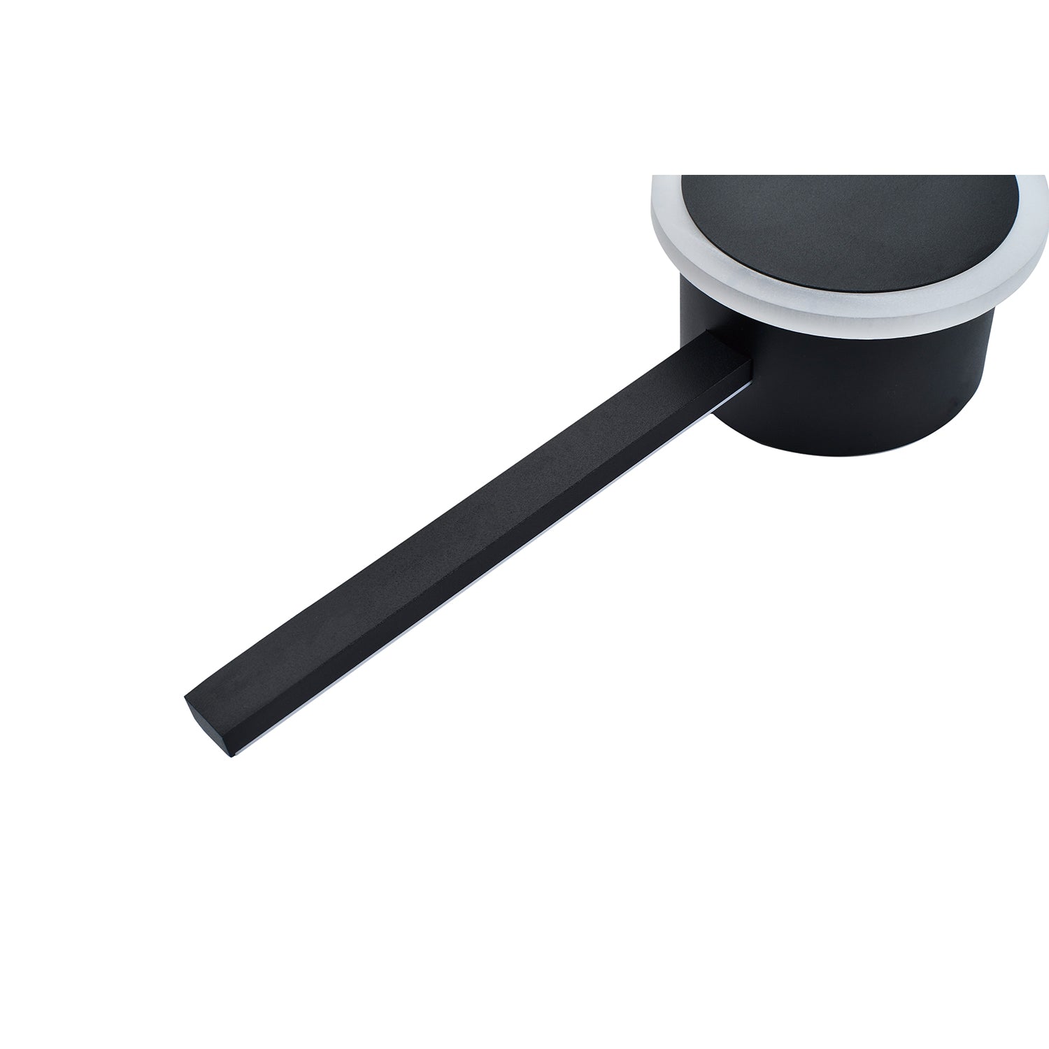 Modern Designer LED Feature Wall Light with Round Base Plate and Stick Image 3