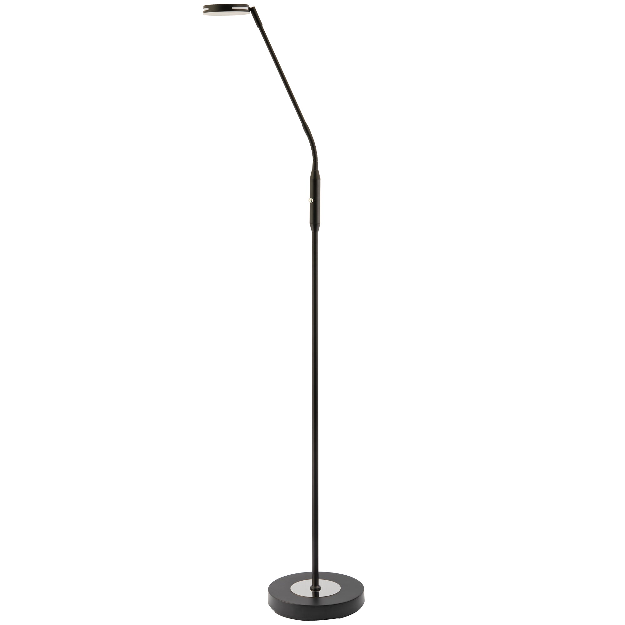 Modern LED Reading Floor Lamp with Memory Dimmer and Warm Cool White Option Image 2