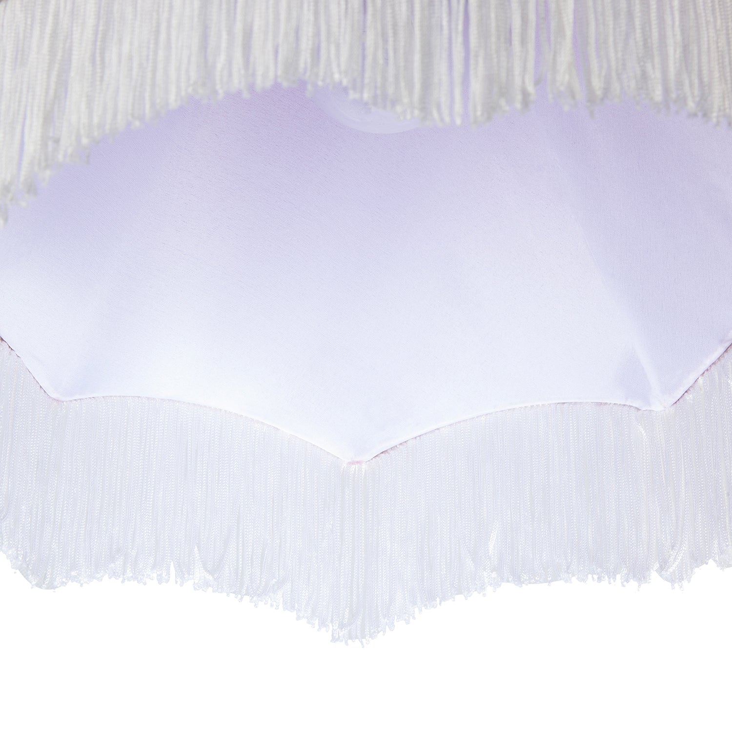 1920s Vintage Lamp Shade with Pastel Pink and Green Floral Decoration Image 8