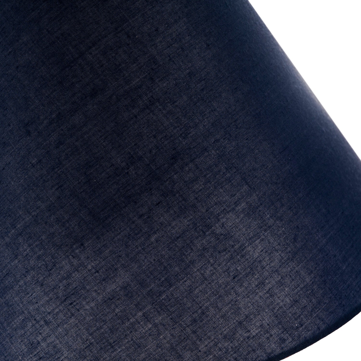 10 Inch Navy Blue Cotton Coolie Lampshade for Table Lamp or Pendant Image 4