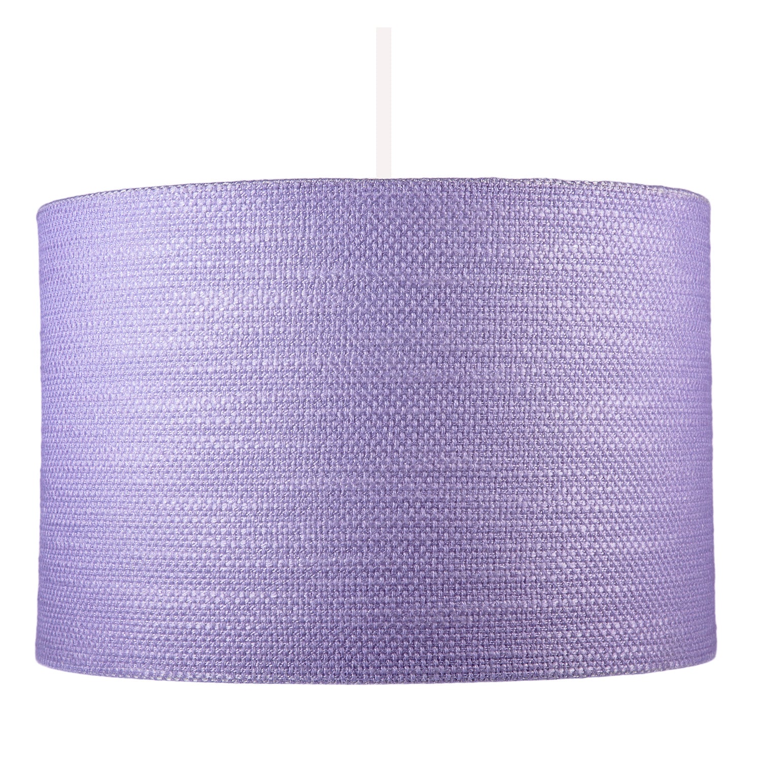 Modern Lavender Rose Textured Linen Pendant Light Shade with Diffuser Image 8