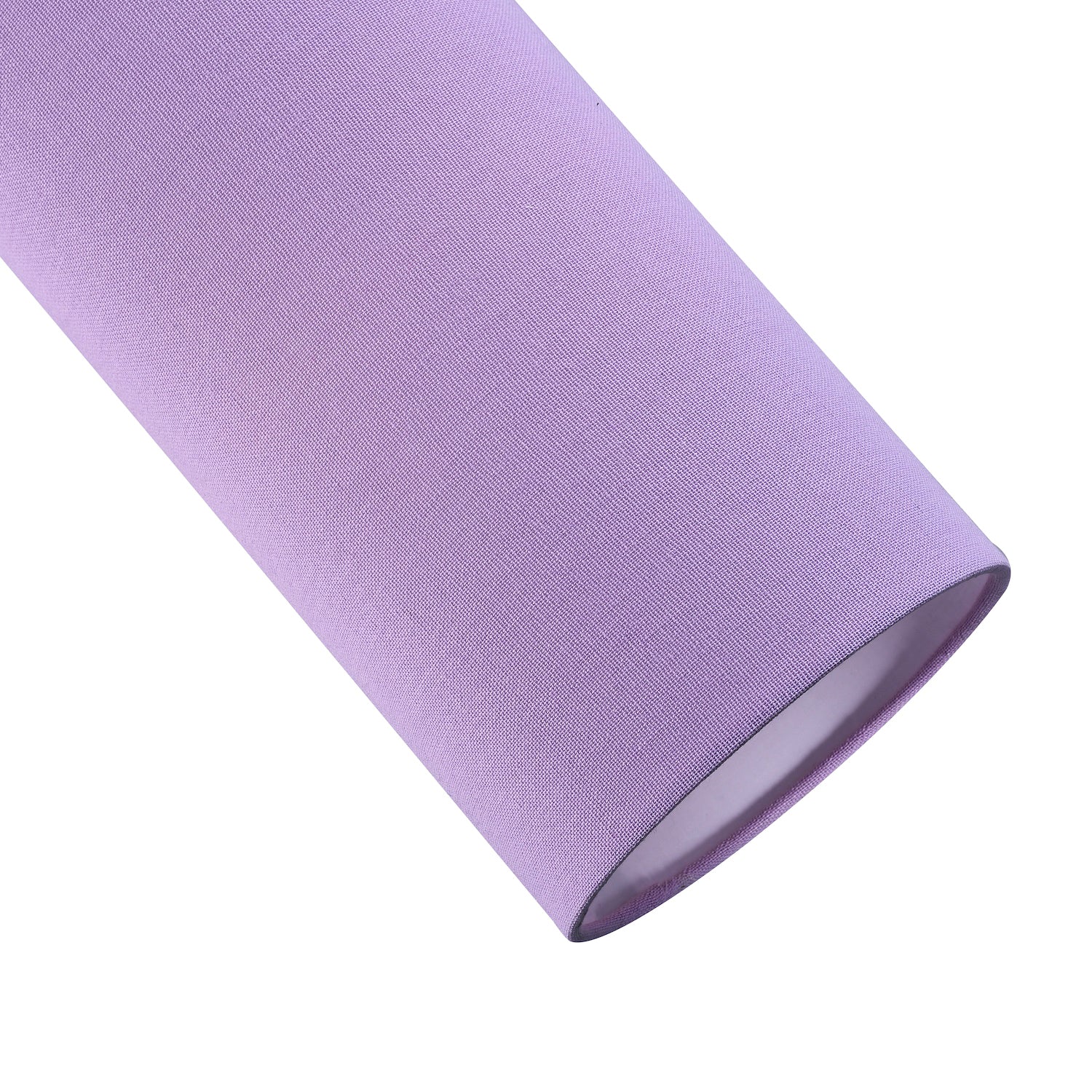 Contemporary and Stylish Soft Lilac Linen Fabric Tall Cylindrical Lampshade Image 2