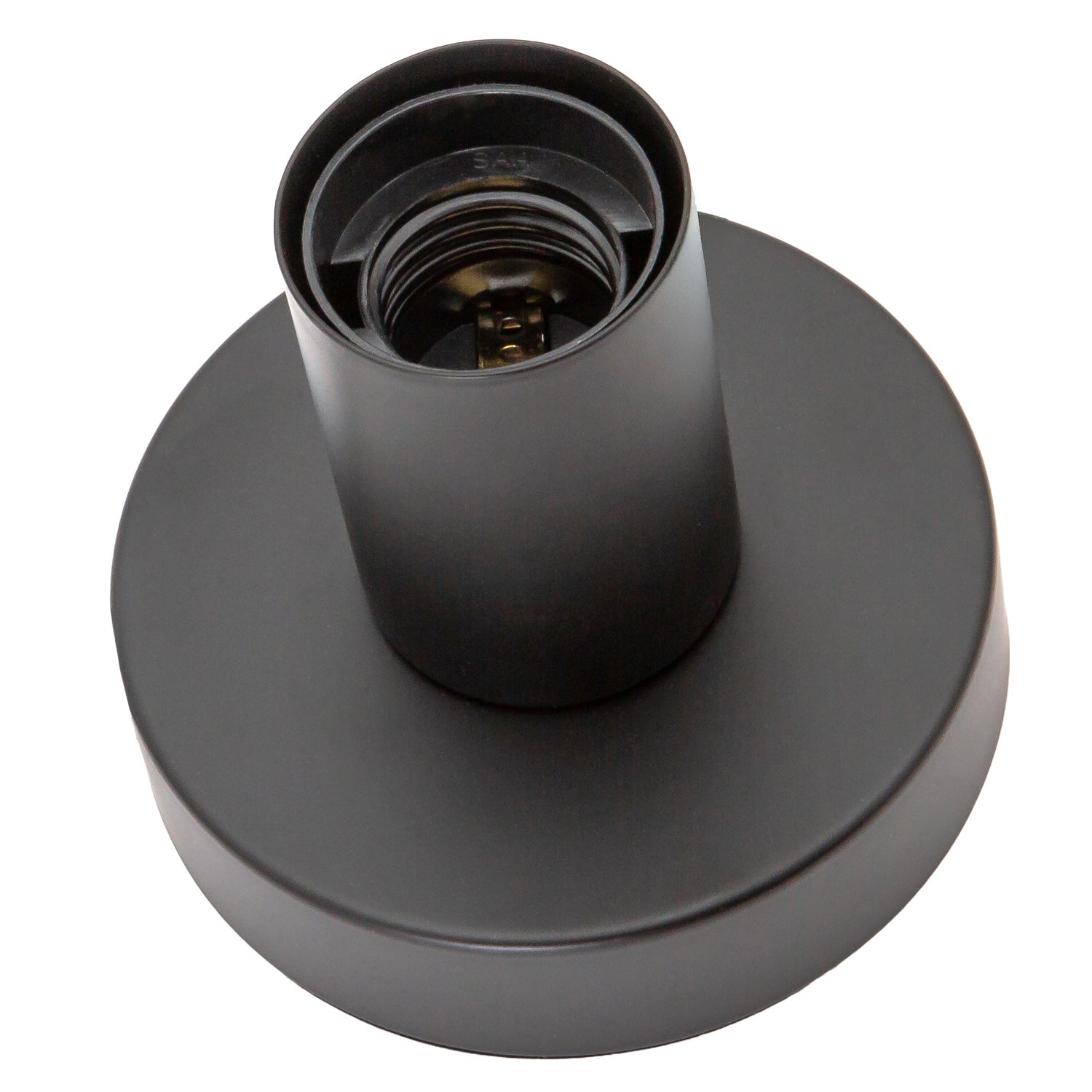 Matte Black Bulb Holder Table Lamp to Showcase Vintage Filament Bulbs Image 3