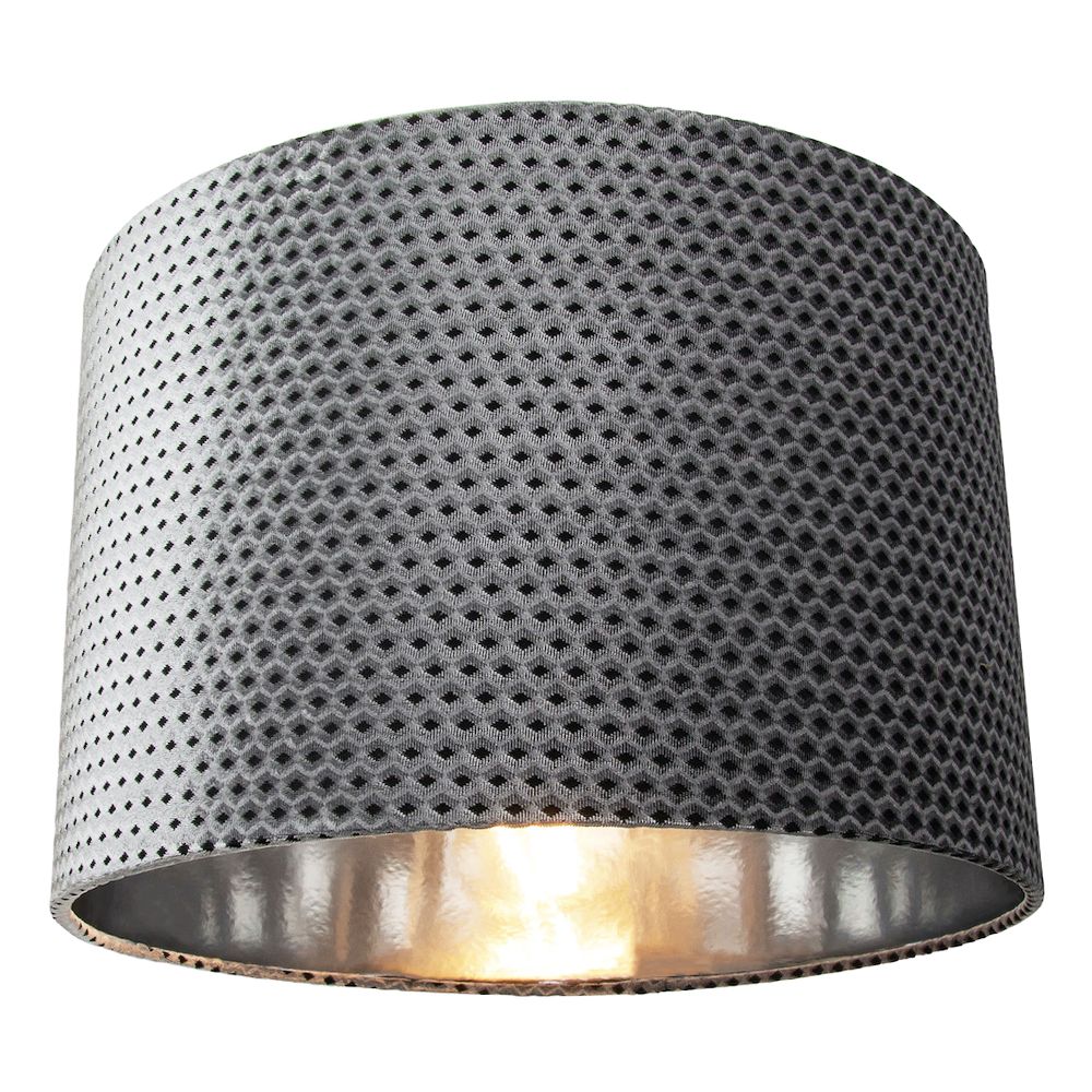 funky grey lampshade