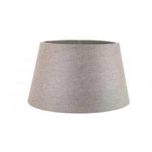 Traditional 8 Inch Grey Linen Fabric Drum Table/Pendant Lamp Shade 40w Maximum
