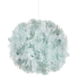 Eye-Catching and Modern Small Duck Egg Feather Decorated Pendant Lighting Shade