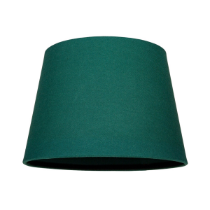 Traditional 8 Inch Forest Green Linen Drum Table/Pendant Lamp Shade 40w Maximum