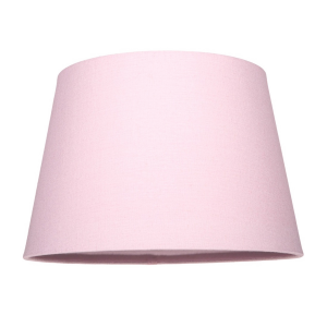 Classic 10 Inch Pink Linen Fabric Drum Table/Pendant Lamp Shade 60w Maximum