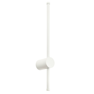 Modern and Sleek Stick Style Ambient LED Wall Light Fitting in Matt White Sand